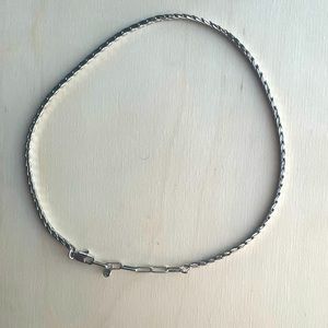 Versatile 16” Silver Snake Chain Necklace & Bracelet - Nordstrom Original